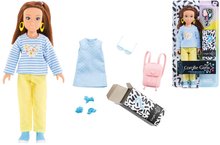 Puppen ab 4 Jahren - Puppe Zoé Shopping Set Corolle Girls mit braunen Haaren 28 cm 6 Zubehör ab 4 Jahren_4