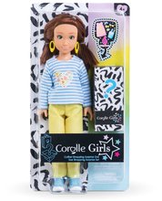 Bábiky od 4 rokov - Bábika Zoé Shopping Set Corolle Girls s hnedými vlasmi 28 cm 6 doplnkov od 4 rokov_5