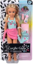 Bábiky od 4 rokov - Bábika Valentine Beach Set Corolle Girls s blond vlasmi 28 cm 5 doplnkov od 4 rokov_5