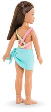 Lalki od 4 roku życia - Lalka Luna at the Beach Set Corolle Girls z długimi brązowymi włosami 28 cm 5 akcesoriów od 4 lat_0