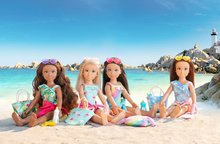 Bábiky od 4 rokov - Bábika Mélody Beach Set Corolle Girls s dlhými hnedými vlasmi 28 cm 5 doplnkov od 4 rokov_8