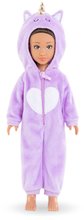 Lutke za djecu od 4 godine - Lutka Luna Pyjama Party Set Corolle Girls duge smeđe kose, veličine 28 cm, sa 7 dodataka od 4 god_0