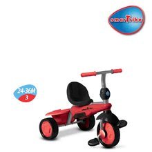 Trojkolky od 10 mesiacov - Trojkolka Breeze Touch Steering smarTrike červeno-čierna od 10 mes_2