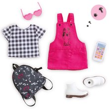 Zestaw ubranek Pop Music & Fashion Dressing Room Corolle Girls dla 28 cm lalki, 7 części, od 4 roku życia