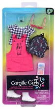 Oblečení pro panenky - Sada oblečení Pop Music & Fashion Dressing Room Corolle Girls pro 28 cm panenku 7 doplňků od 4 let_0