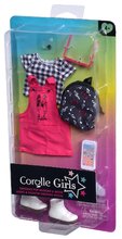 Oblečenie pre bábiky -  NA PREKLAD - Conjunto de ropa Pop Music & Fashion Dressing Room Corolle Girls Para muñecas de 28 cm, 7 accesorios a partir de 4 años._1