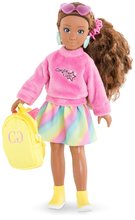 Vêtements pour poupées - Ensemble vêtements Fluo Dressing Room Corolle Girls pour poupée 28 cm, 7 accessoires, dès 4 ans_0