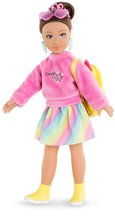Vêtements pour poupées - Ensemble vêtements Fluo Dressing Room Corolle Girls pour poupée 28 cm, 7 accessoires, dès 4 ans_3