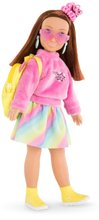 Vêtements pour poupées - Ensemble vêtements Fluo Dressing Room Corolle Girls pour poupée 28 cm, 7 accessoires, dès 4 ans_0