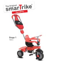 Trojkolky od 10 mesiacov - Trojkolka Breeze GL 3v1 Red Touch Steering smarTrike červeno-čierna od 10 mes_0