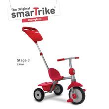 Tricikli za djecu od 10 mjeseci - Tricikl Zip Plus 4u1 smarTrike TouchSteering EVA gumeni kotači crveni od 10 mjeseci_3