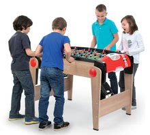 Stolni nogomet - Futbalový stôl skladací BBF Millenium Smoby drevený s hracou plochou 94*60 cm s 2 loptičkami od 8 rokov 620500 _0