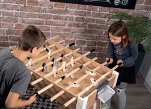 Calcio balilla - Calcetto in legno Click&Goal Soccer Table Smoby pieghevole e smontabile in 10 minuti con 2 palline a partire dagli 8 anni_2