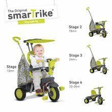Tricikli za djecu od 10 mjeseci - Tricikl Groove 4u1 smarTrike TouchSteering zeleni od 10 mjes_0