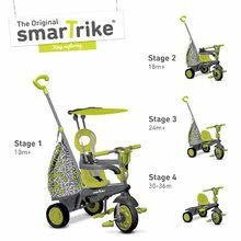 Tricikli za djecu od 10 mjeseci - Tricikl Groove 4u1 smarTrike TouchSteering zeleni od 10 mjes_0