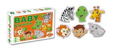 Puzzle für die Kleinsten - Babypuzzle exotische Tiere Dohány 6-Bilder ab 24 Monaten_0