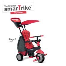 Triciklik 10 hónapos kortól - Tricikli Glow Touch Steering 4in1 Black&Red smarTrike piros-fekete 10 hó-tól_9