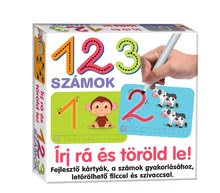 Jucărie educativă Numere 123 Dohány (versiune de limbi SR, CR, HU,RO) de la 5 ani