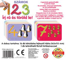 Desenare și colorare - Jucărie educativă Numere 123 Dohány (versiune de limbi SR, CR, HU,RO) de la 5 ani_0