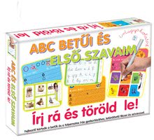 Joc dezvoltător de abilităţi Litere ABC Dohány şi primele cuvinte- scrie și apoi şterge (limbi SR, CR, HU,RO) DH de la 3 ani