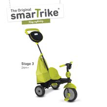 Tricikli za djecu od 10 mjeseci - Tricikl Deluxe Green Touch Steering 4u1 smarTrike zeleno-crni s prigušivačem vibracija i dvama torbama od 10 mjeseci_0