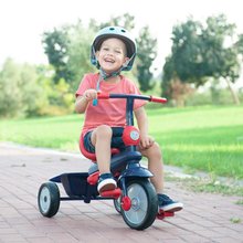 Tricycle à partir de 10 mois - Tricycle Swirl DLX 4v1 Blue&Red smarTrike Direction tactile avec amortisseur et volant libre + filtre UV bleu-rouge à partir de 10 mois_2