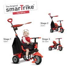 Tricikli za djecu od 10 mjeseci - Tricikl Delight Touch Steering 3u1 smarTrike crveni od 10 mjeseci_3