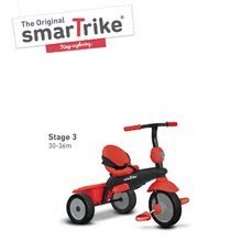 Tricikli za djecu od 10 mjeseci - Tricikl Delight Touch Steering 3u1 smarTrike crveni od 10 mjeseci_2