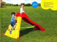 Skluzavky pro děti - Skluzavka s lezeckou stěnou Starplast červeno žlutá_0