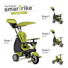 Tricikli za djecu od 10 mjeseci - Tricikl Glow Touch Steering 4u1 Black&Green smarTrike zeleno-crni od 10 mjeseci_0