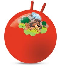 Detské skákadlá a hopsadlá - Lopta na skákanie Kangaroo Lion Mondo 45 cm_2