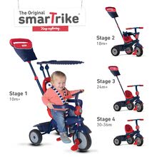 Tricikli za djecu od 10 mjeseci - Tricikl Vanilla Navy TouchSteering smarTrike plavi sa suncobranom od 10 mjeseci_0