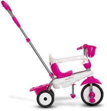 Kinderdreiräder ab 10 Monaten - Dreirad Breeze Plus Pink Classic smarTrike Touch Steering Steuerung mit Flaschenhalter und Gummirädern mit Stoßdämpfer ab 15 Monaten_0