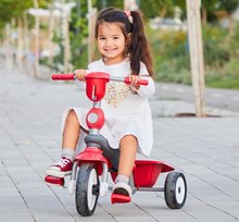 Tricikli za djecu od 10 mjeseci - Tricikl Breeze Plus Red Classic smarTrike TouchSteering upravljanje s držačem za bočicu i gumiranim kotačima s ublaživačem vibracija od 10 mjes_1