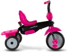 Trojkolky od 10 mesiacov - Trojkolka Vanilla Plus Pink Classic smarTrike TouchSteering ovládanie s gumenými kolesami a tlmičom 2 tašky od 10 mes_0