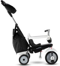Triciklik 10 hónapos kortól - Tricikli Vanilla Plus Black&White Classic smarTrike TouchSteering vezérlés gumikerekek lengéscsillapító 2 táska 10 hó-tól_3