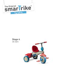 Tricikli za djecu od 10 mjeseci - SMART TRIKE 6700400 tricikl VANILLA TouchSteering 4u1 s amortizerom i prevlakom plavo-crveni od 10-36 mjeseci plavo-crveni od 10 mjeseci_0