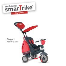 Tricikli od 10. meseca - Tricikel Splash 5v1 Red 2 smarTrike 360° z nastavljivim sedežem rdeče-siv od 10 mes_0