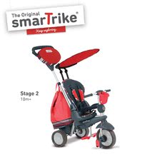 Tricikli za djecu od 10 mjeseci - SMART TRIKE 6801000 tricikl SPLASH 5v1 Red2 360° novo upravljanje s podesivim naslonom i 2 torbe crveno-sivi od 10-36 mjeseci 360° upravljanje s podesivim naslonom crveno-sivi od 10 mjeseci_1