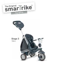 Tricikli za djecu od 10 mjeseci - SMART TRIKE 6801100 tricikl Dazzle 5u1 Grey&Black 360° novo upravljanje s podesivim naslonom i 2 torbe crno-sivi od 1 360° upravljanje s podesivim naslonom srebrno-sivi od 10 mjeseci_2
