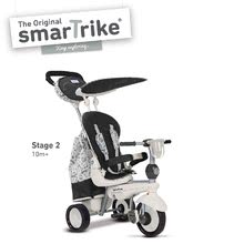 Triciclete de la 10 luni - Tricicletă Dazzle 5in1 smarTrike Black&White cu, control Touch Steering, spătar şi 2 genţi negru-gri de la 10 luni_1