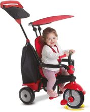 Triciklik 10 hónapos kortól - Tricikli Glow Touch Steering 4in1 Black&Red smarTrike piros-fekete 10 hó-tól_2