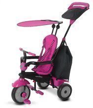 Trojkołowiec Glow 4v1 Touch Steering Black&Pink smarTrike różowo-czarna od 10 miesięcy