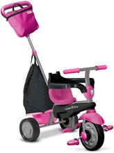 Trojkolky od 10 mesiacov - Trojkolka Glow 4v1 Touch Steering Black&Pink smarTrike ružovo-čierna od 10 mes_5