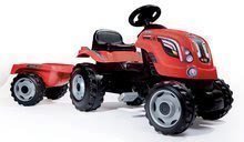 Hracie centrá - Set hracie centrum Fun Center Smoby so šmykľavkou dlhou 150 cm a traktor Farmer XL s prívesom červený_2