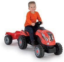 Detský záhradný nábytok sety - Set Piknik stolík s dvoma stoličkami KidChair Smoby a traktor RX Bull s prívesom od 24 mes_1