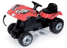 Detský záhradný nábytok sety - Set Piknik stolík s dvoma stoličkami KidChair Smoby a traktor RX Bull s prívesom od 24 mes_3