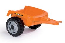 Vehicule cu pedală pentru copii - Tractor cu pedale Builder Max Constructor Smoby cu graifer şi încărcător frontal portocaliu_4