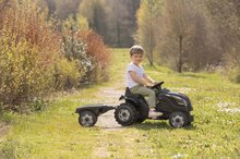 Domečky sety - Set domeček Přátel ekologický v přírodních barvách a traktor na šlapání Friends Evo Playhouse Green Smoby rozšiřitelný s přívěsem Farmer XL Black_1