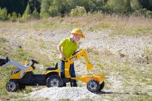 Játék szerelőasztal szettek - Szett munkapad Black+Decker Smoby elektronikus és pedálos traktor Builder Max markolóval és rakodóval_17